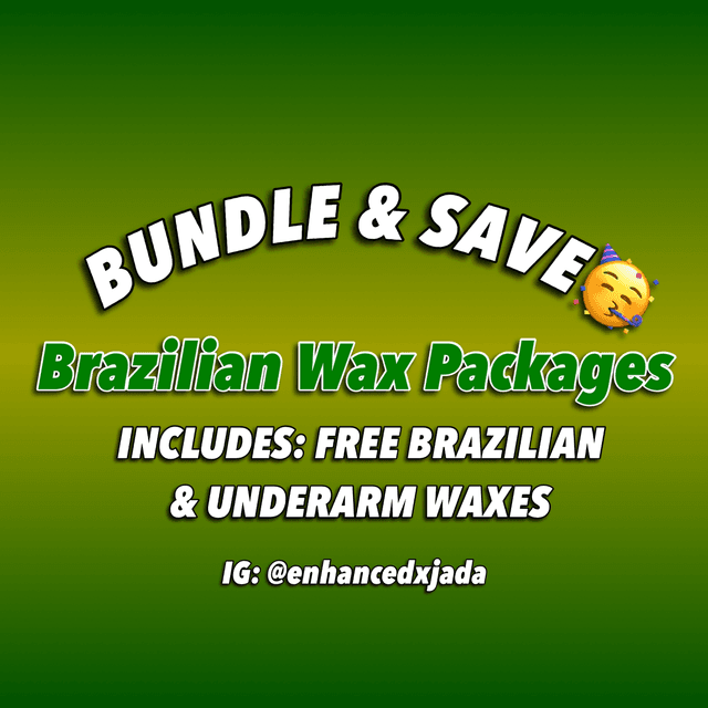 BRONZE BRAZILIAN WAX PACKAGE🥉